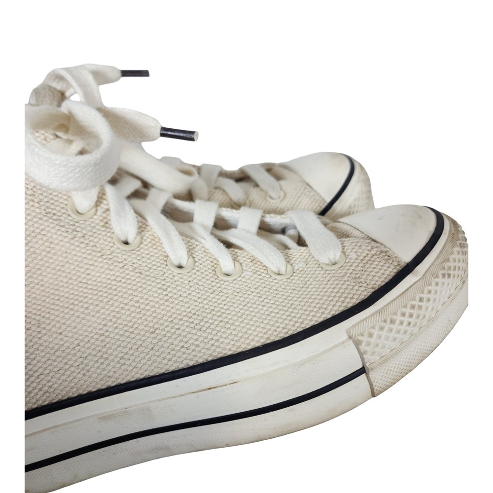 Converse Chuck Taylor All Star Lift High Platform Egret Cream A09093C Womens 8 - Picture 13 of 16